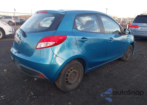 2012 Mazda Mazda2 Sport из США, поврежденный, VIN JM1DE1KZ8C0148776